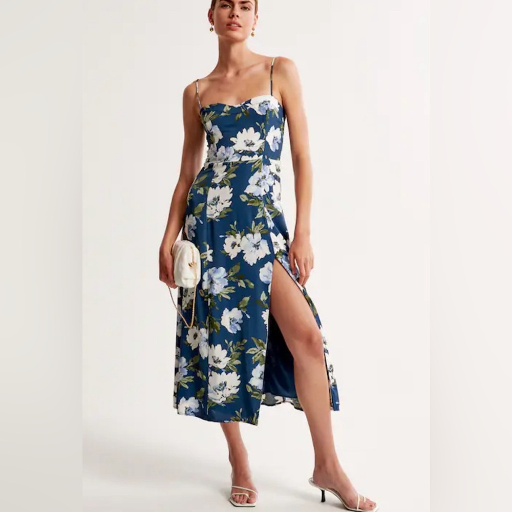 Abercrombie & Fitch Camille Midi Dress